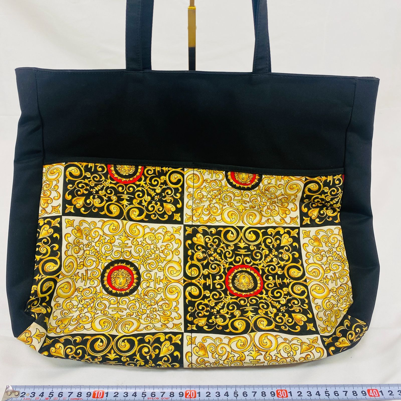 美品 VERSACE ヴェルサーチ 肩掛け トートバッグ メデューサ 鞄 トート 