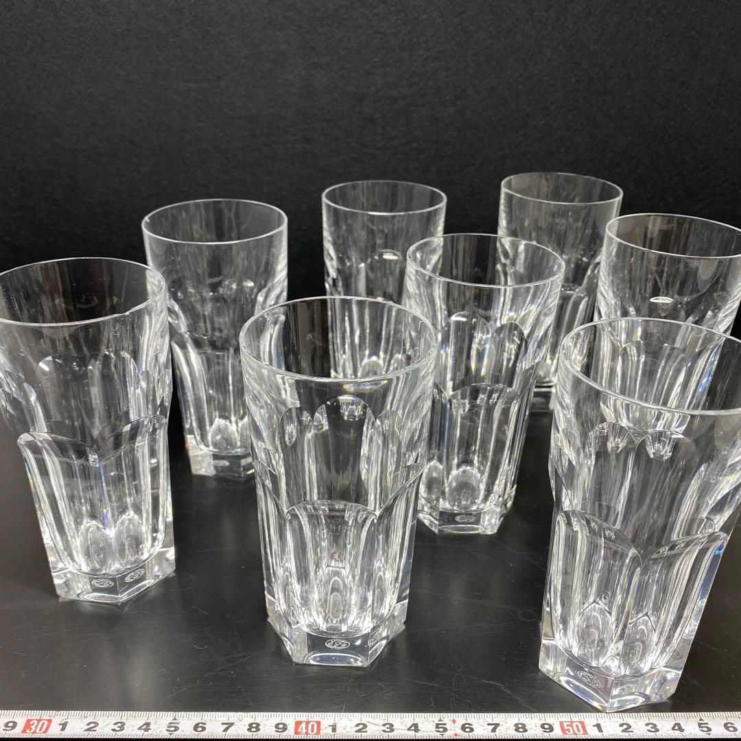 洋3バカラ アルクール ハイボールグラス 8客 高さ13.8〜14㎝ 直径7㎝