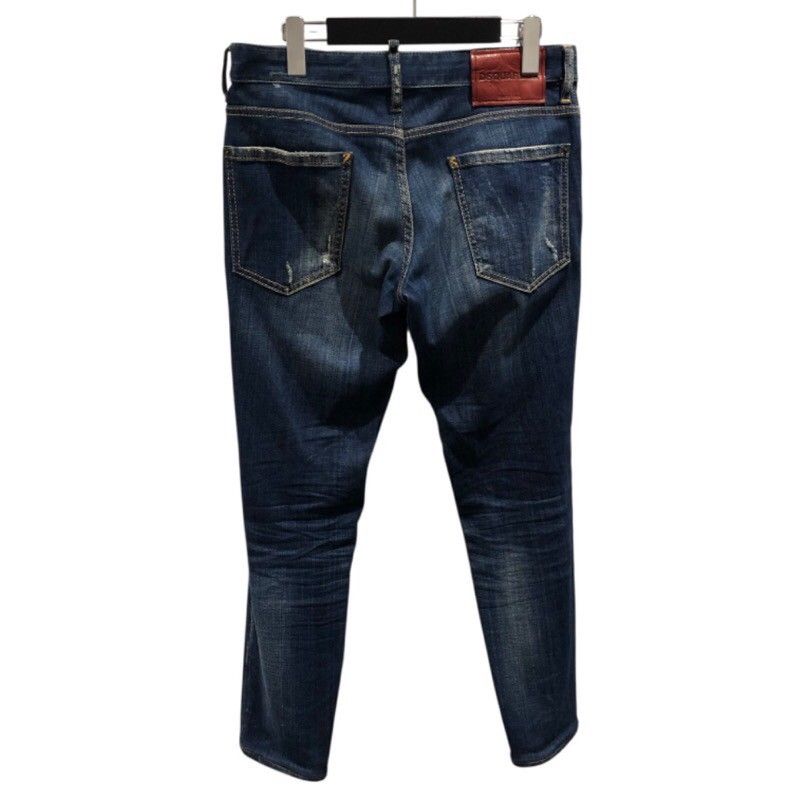 ディースクエアード スリムデニムパンツ コットン メンズ デニムパンツ