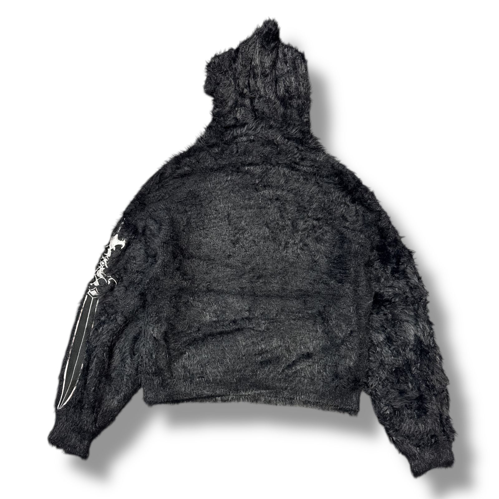 あん様　THUG CLUB Pack Fur Sword Hoodie ブラック Pack Fur Sword Hoodie – thug club