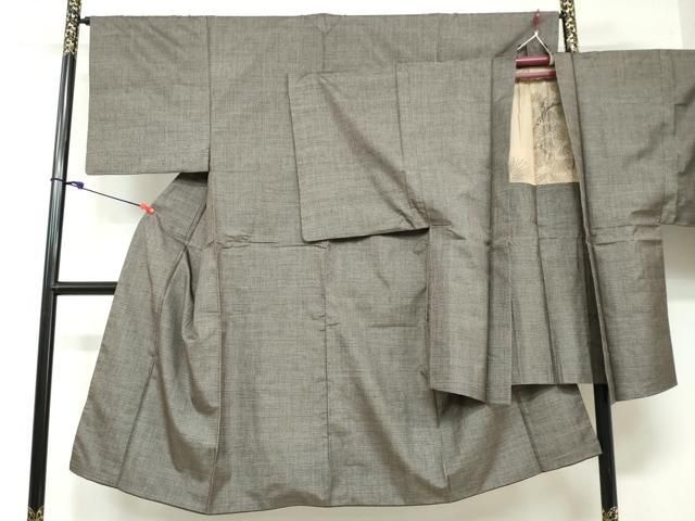 平和屋着物●男性 本場大島紬 アンサンブル 100亀甲 総詰め 正絹 DAAW5412ud