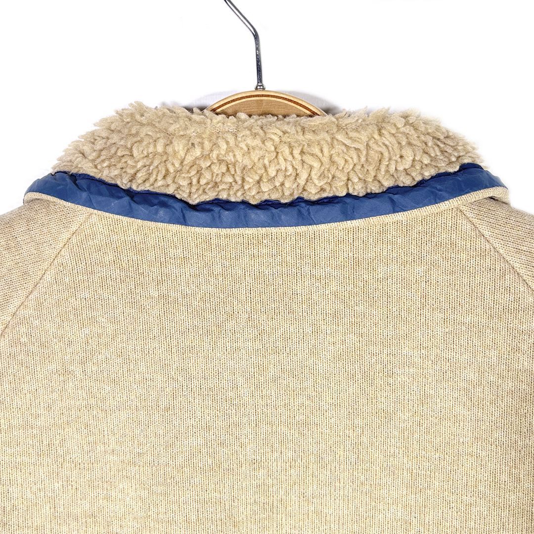 70s パタゴニア 白タグ ヴィンテージパイルジャケット ベージュ PATAGONIA フリース アウトドア サイズM 古着 KANDAIZUMI_COM