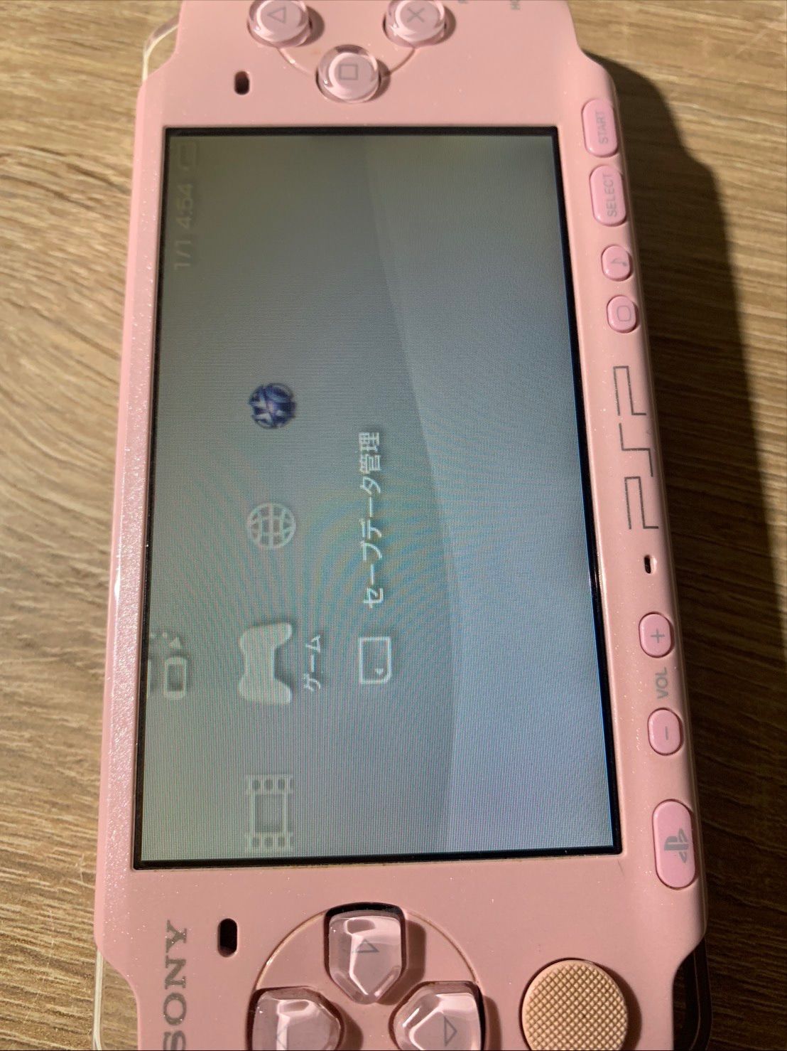 5674 PlayStation ポータブル PSP 3000 ブロッサム ピンク 動作 済み UP786_INFO