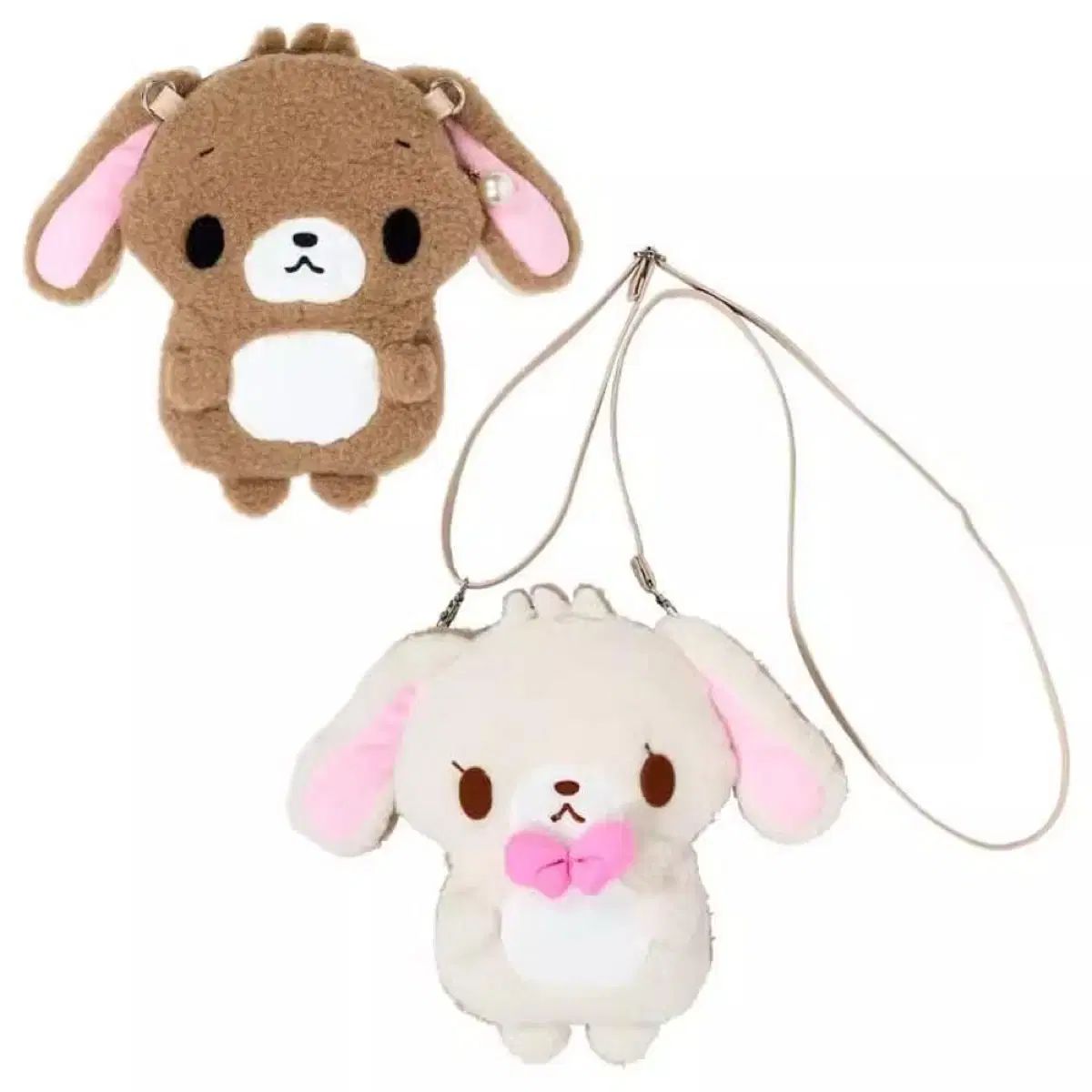 Sanrio サンリオ 古典 平成 シュガーバニー ポシェット バッグ シロウサ 黒佐