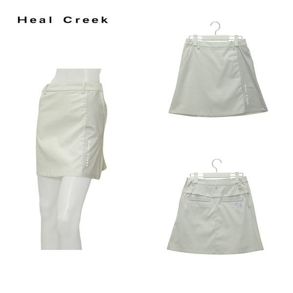 ヒールクリーク スカート オレンジ系 後スリット レディース 38(S