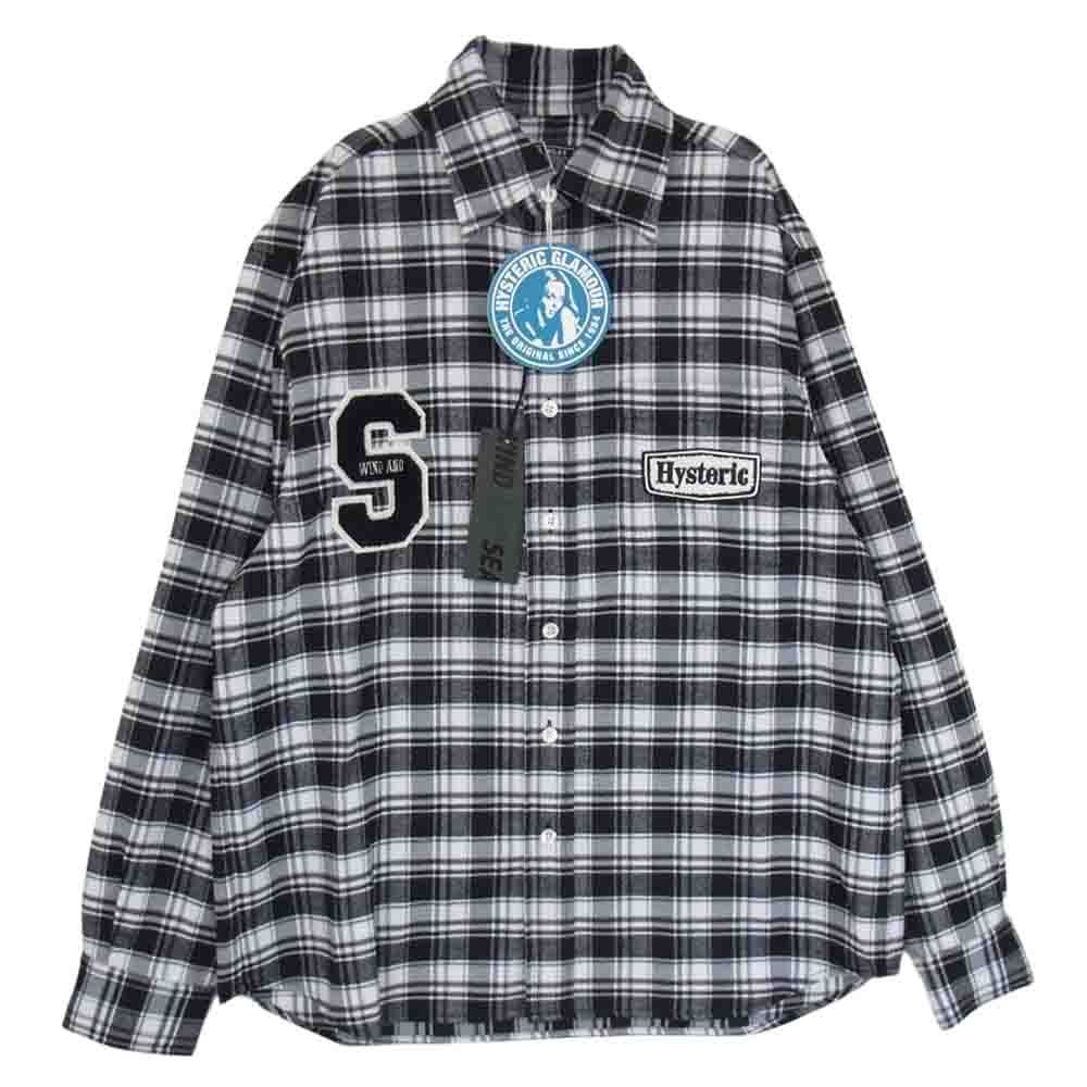 【限定品】HYSTERIC GLAMOUR × WDS CheckShirt M HYSTERIC GLAMOUR X WDS CHECK SHIRT SEA