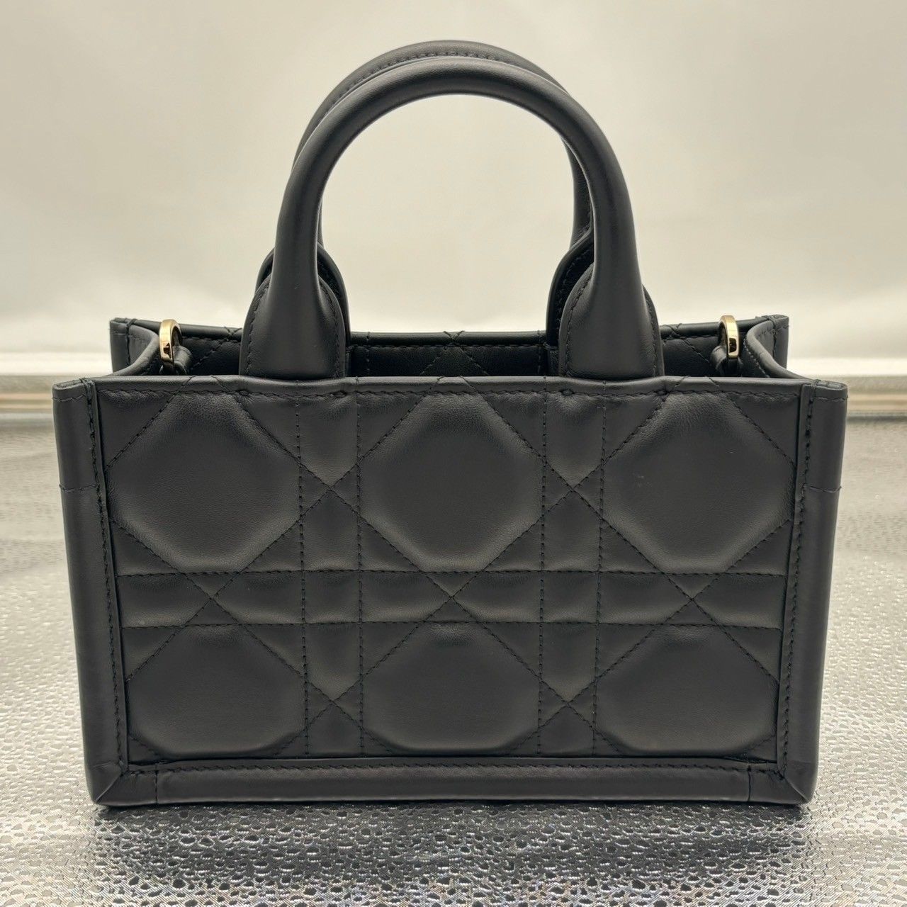 Dior ブックトート マイクロカナージュ 2way ショルダーバッグ