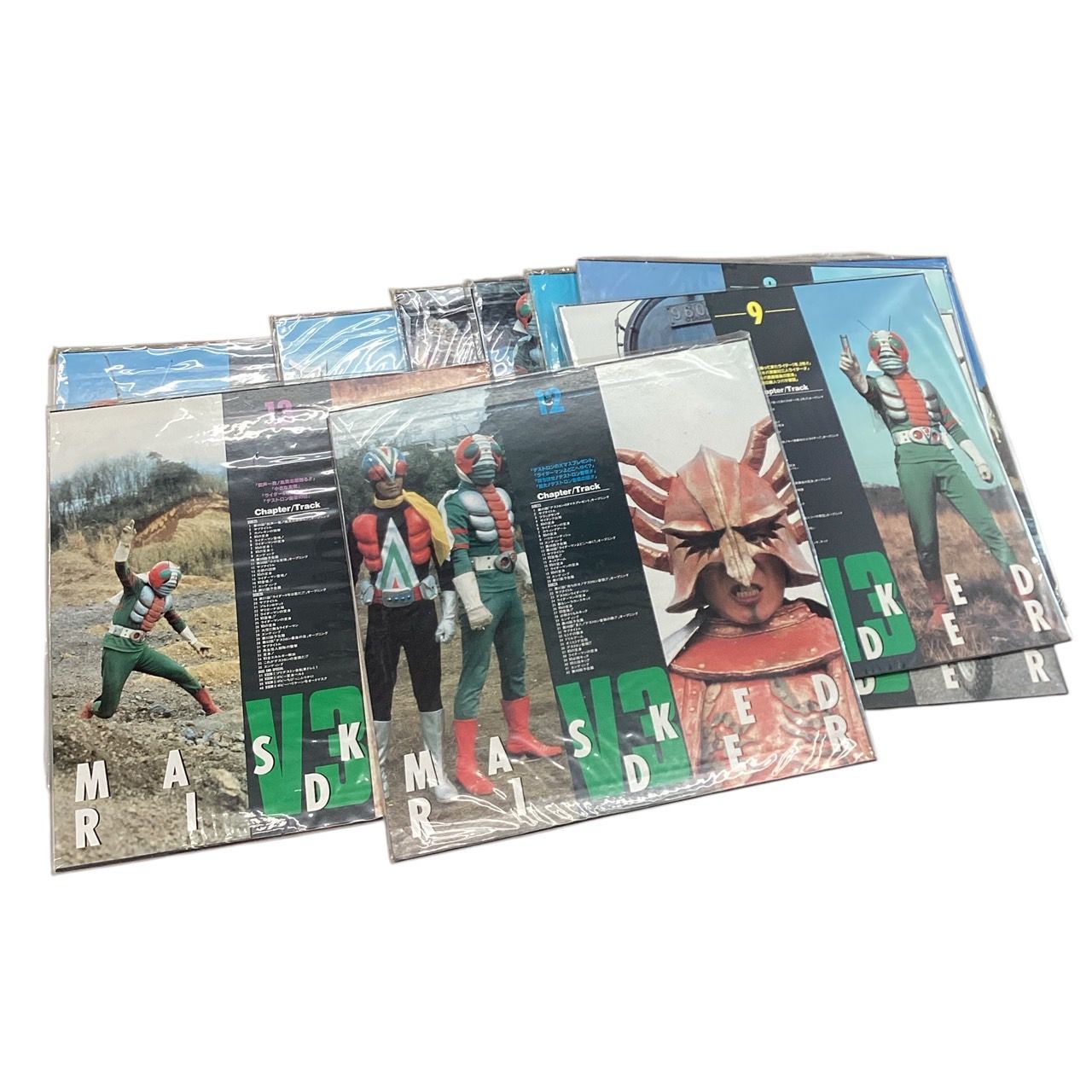仮面ライダーV3 レーザーディスクBOX 仮面ライダーV3レーザーディスクBOX】+オマケ - メルカリ