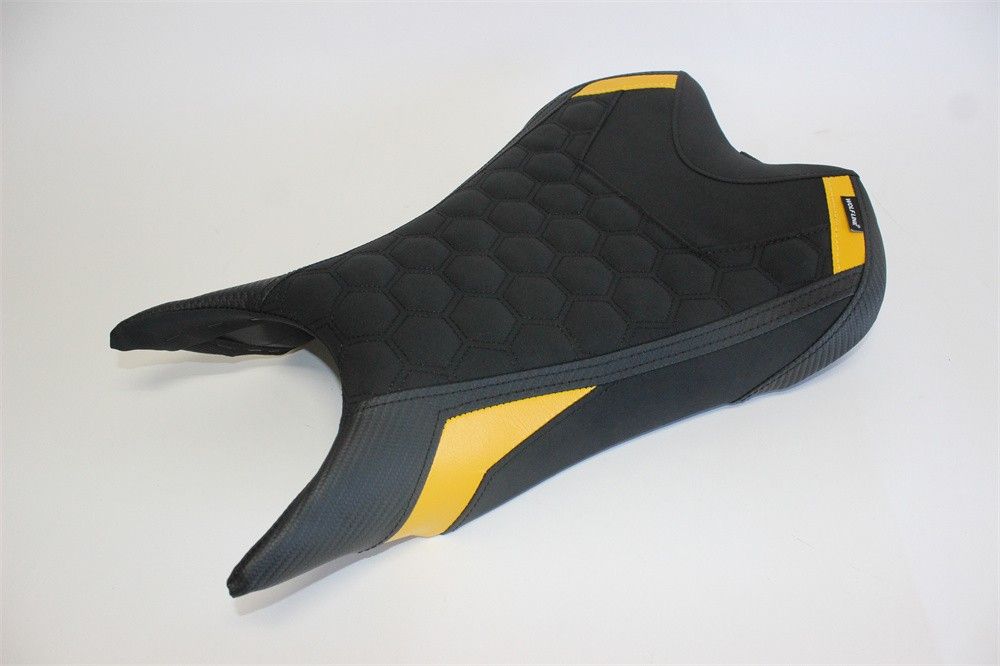 TRIUMPH用 STREET TRIPLE 765 S | R | RS 2025 以降 本体ありフロントシート ハニカム 黄