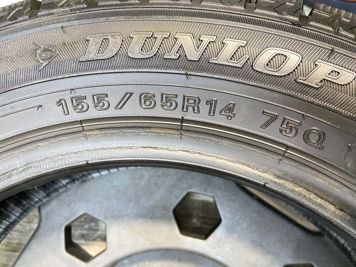 スタッドレスタイヤ　155/65R14 ダンロップ　WN02 （中古品） 楽天市場】【中古】◇ダンロップ WINTER MAXX WM02◇ 155/65R14