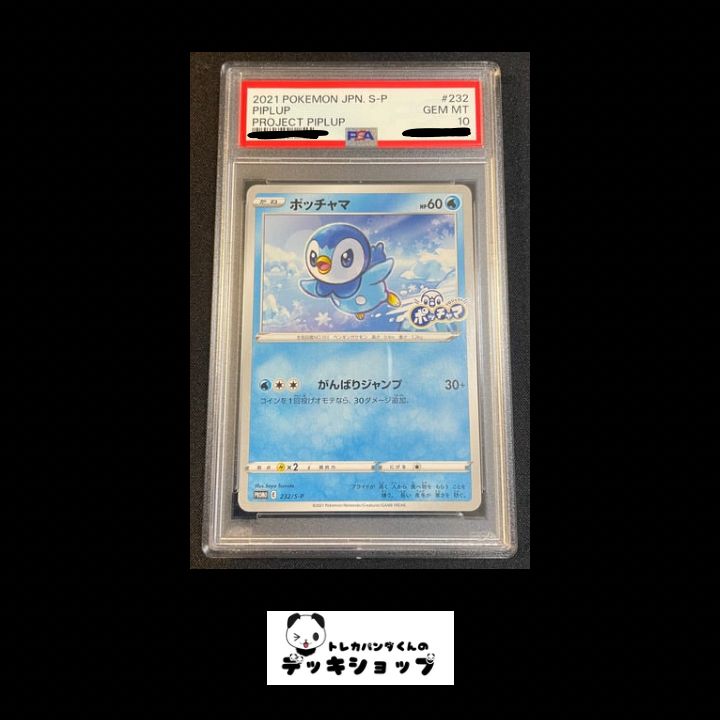 ポケモンカード プロジェクト　ポッチャマ　プロモ　psa10 ポケモンカード プロジェクト ポッチャマ プロモ psa10 - メルカリ