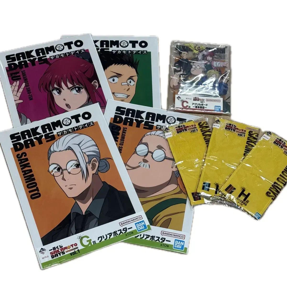 一番くじ SAKAMOTO DAYS まとめ売り 2025年2月19日】 一番くじ SAKAMOTO DAYS vol.1（オンライン販売