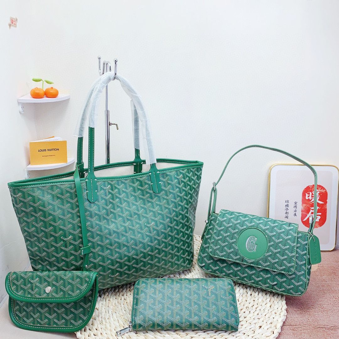 16590円 美品 GOYARD トートバッグ 大容量 ハンドバッグ 財布 3点セット - メルカリプラダ