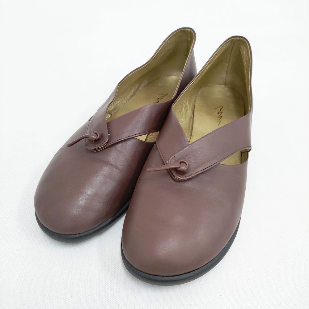 JURGEN LEHL J0193ESH17 レザー サイズ23cm シューズ 靴 ブラウン レディース ヨーガンレール 5-0911G◎