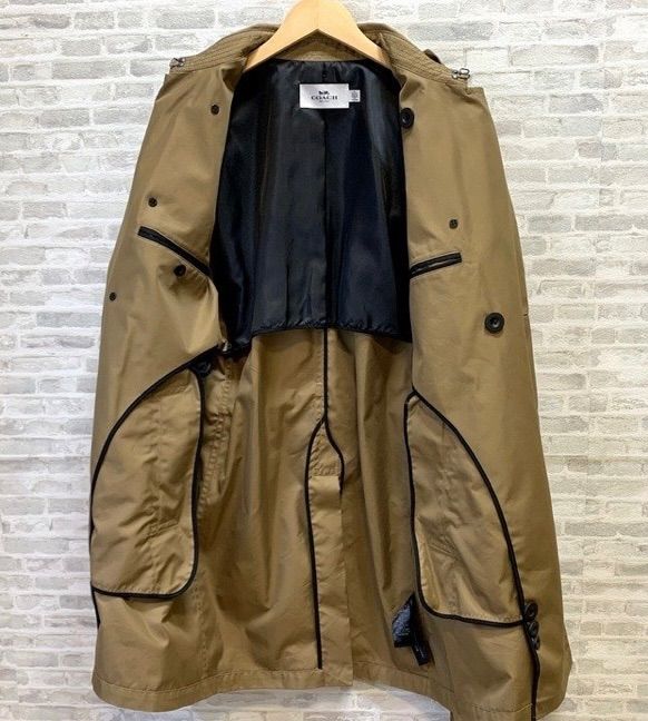 ⭐️新品正規品⭐️COACHコーチ定価121,000円 トレンチコート - www ...