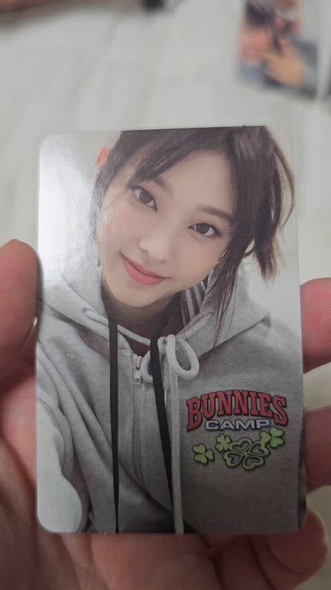 Newjeans ヘリン Bunnies Campトレカ HAERIN NewJeans Bunnies Camp 2024 Special Premium Photocard