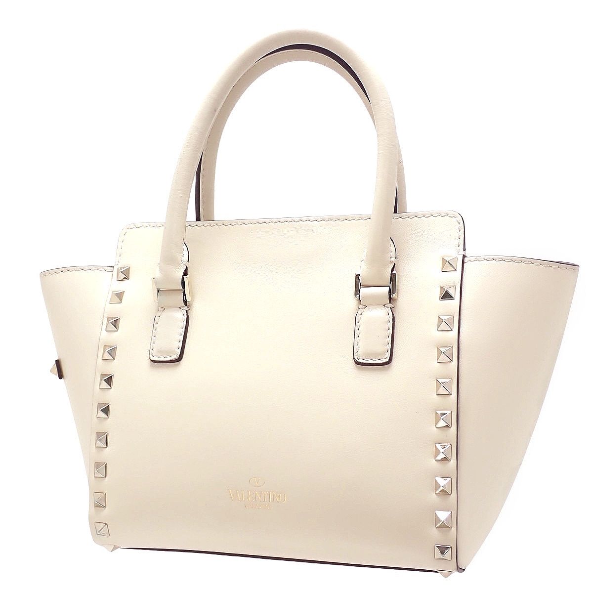 VALENTINO ヴァレンティノ ロックスタッズ ミニ トートバッグ VALENTINO(ヴァレンティノ) ロックスタッズ ミニバッグ トート