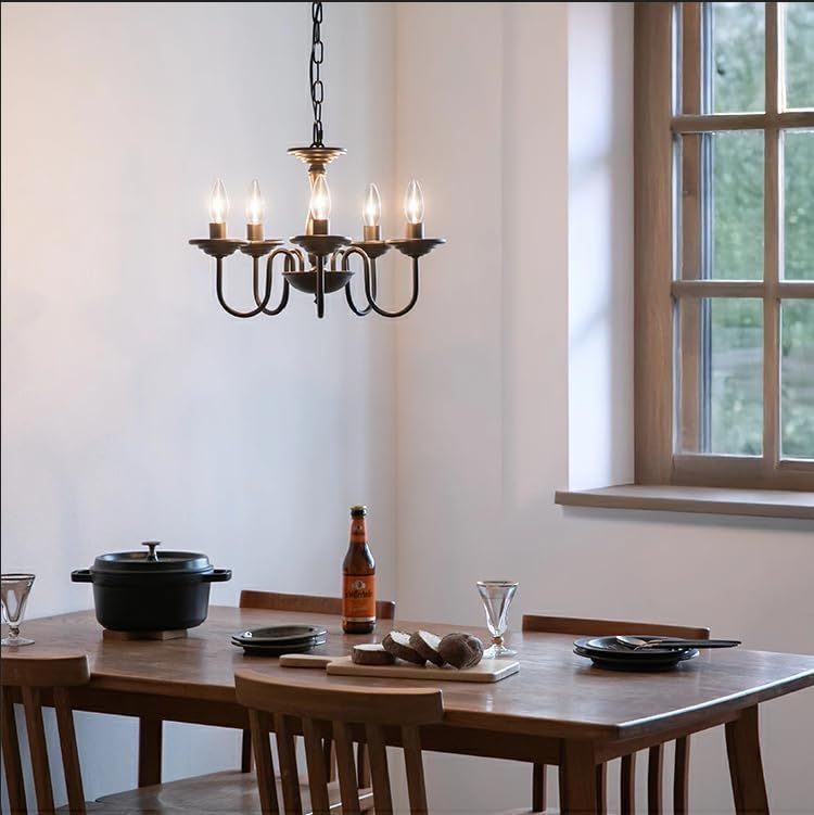 シャンデリア レトロ 5灯 照明 LED 対応 シャンデリア レトロ 5灯 照明 LED 対応 インテリア照明 リビング照明