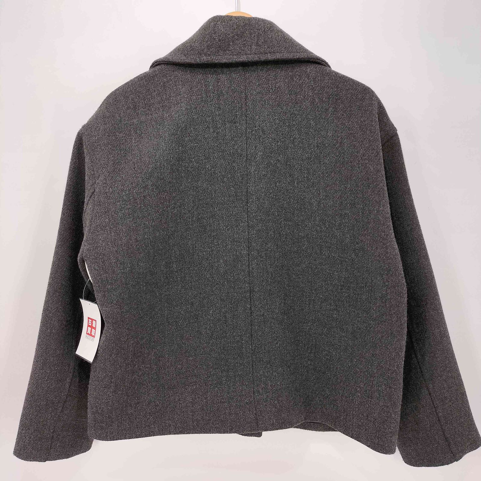 ザラ ZARA ショート丈 ダブルブレストコート レディース import