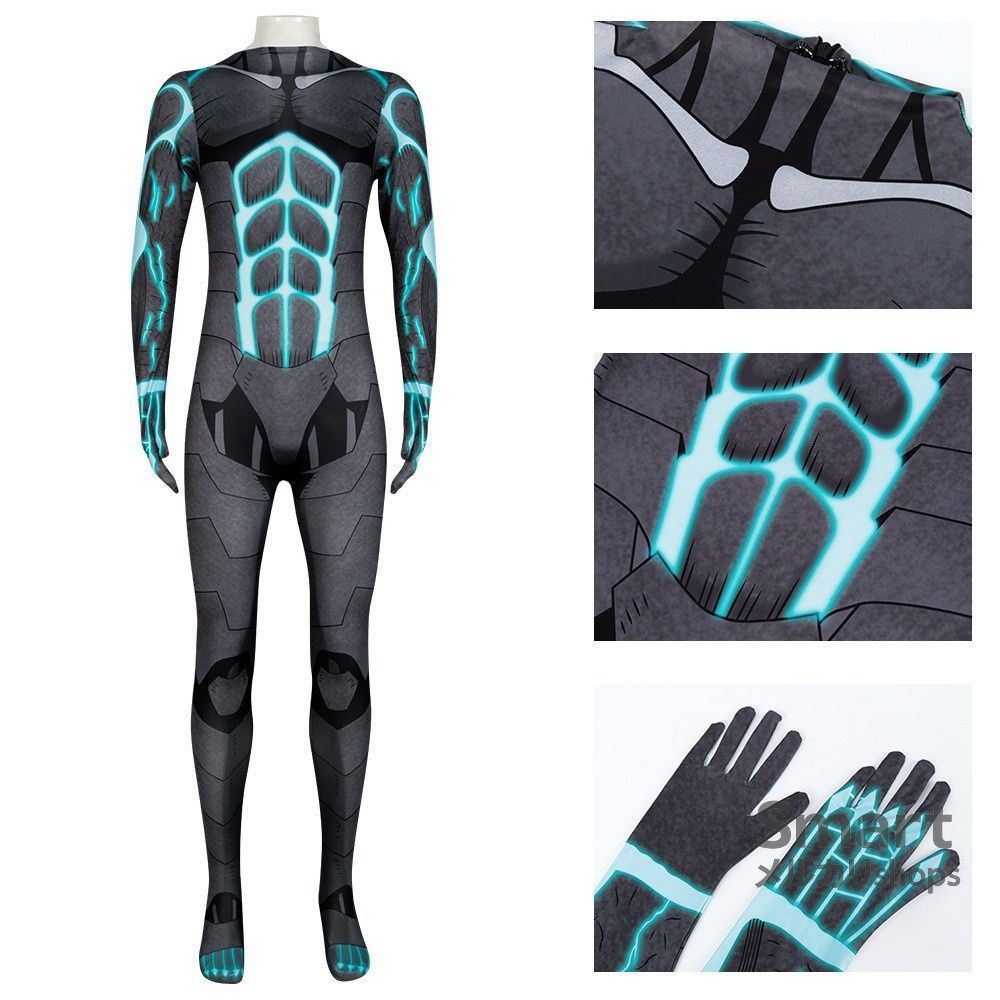 コスプレ 衣装 カフカ 怪獣8号 ボディスーツ 仮装服 M250903-5