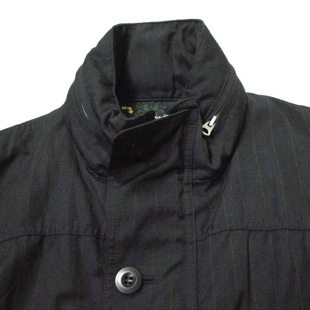 コムデギャルソン　JUNYA WATANABE ストライプ柄　ジャケット　黒 JUNYA WATANABE MAN COMME des GARCONS ジュンヤワタナベ マン