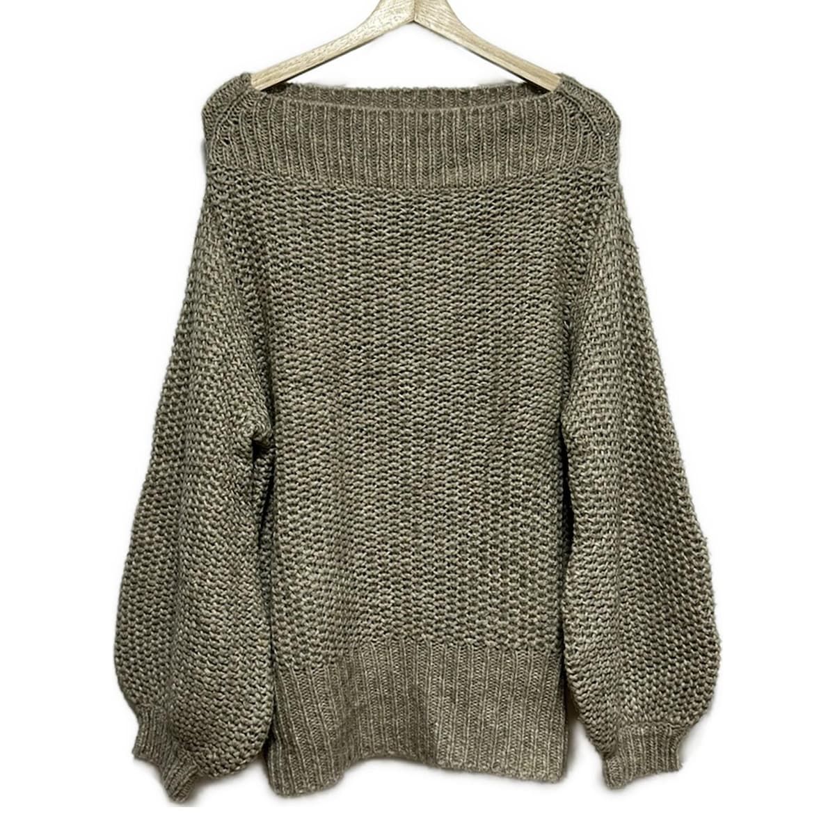 プラージュ Plage 長袖セーター ライトブラウン レディース 美品 トップス Plage(プラージュ) 長袖セーター レディース - ベージュ - メルカリ