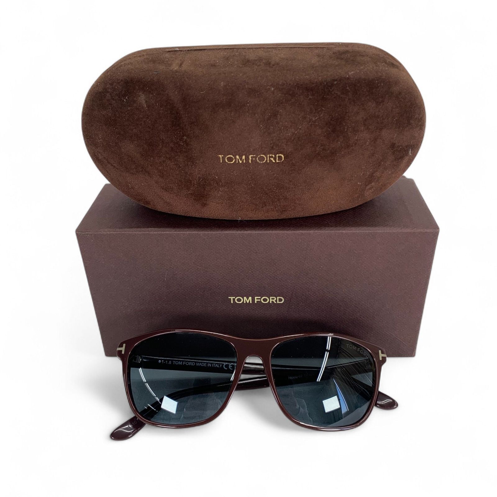 TOM FORD トムフォード サングラス 茶 ブラウン ケース有TF629