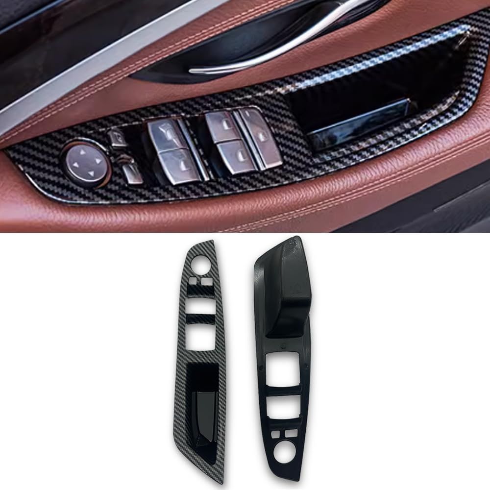 BMW 5シリーズ F10/F11 黒し シルバーカーボン内装パネル