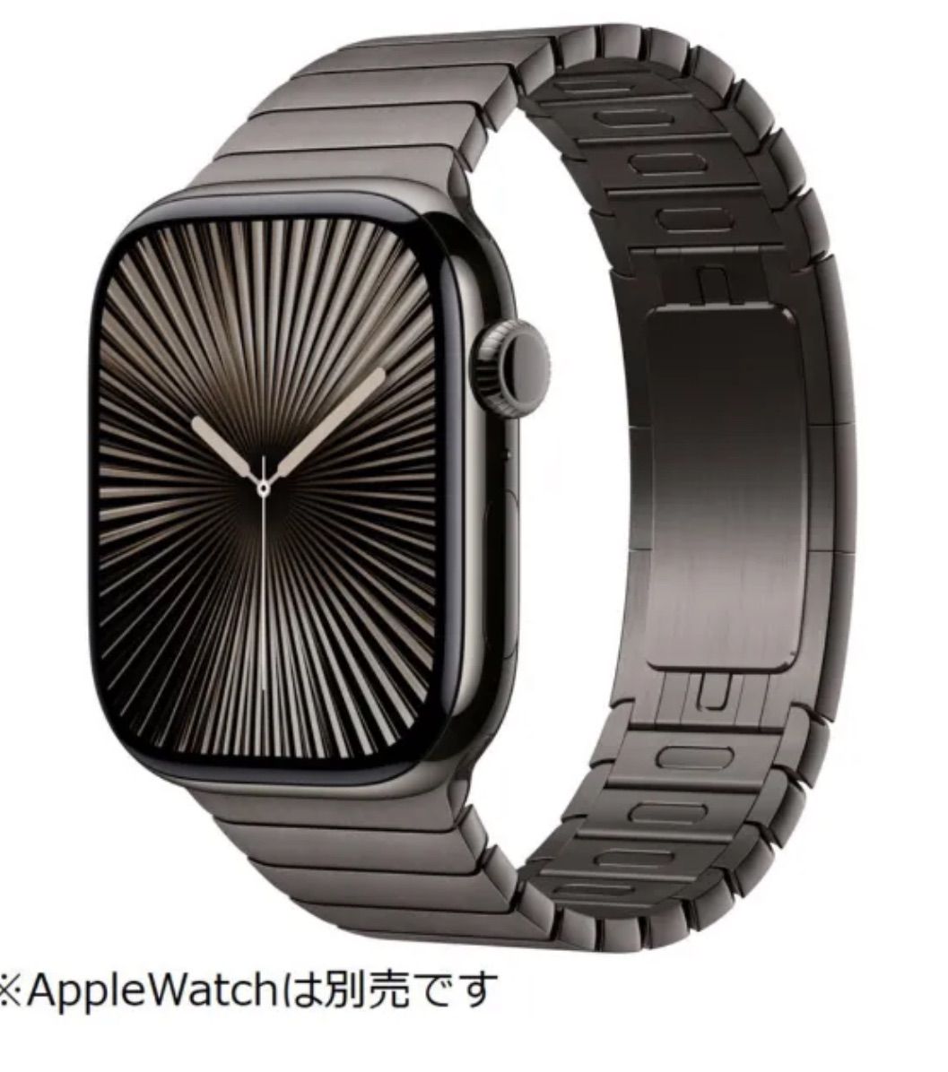 AppleWatch新品開封454649mmスペースブラックリンクブレスレット