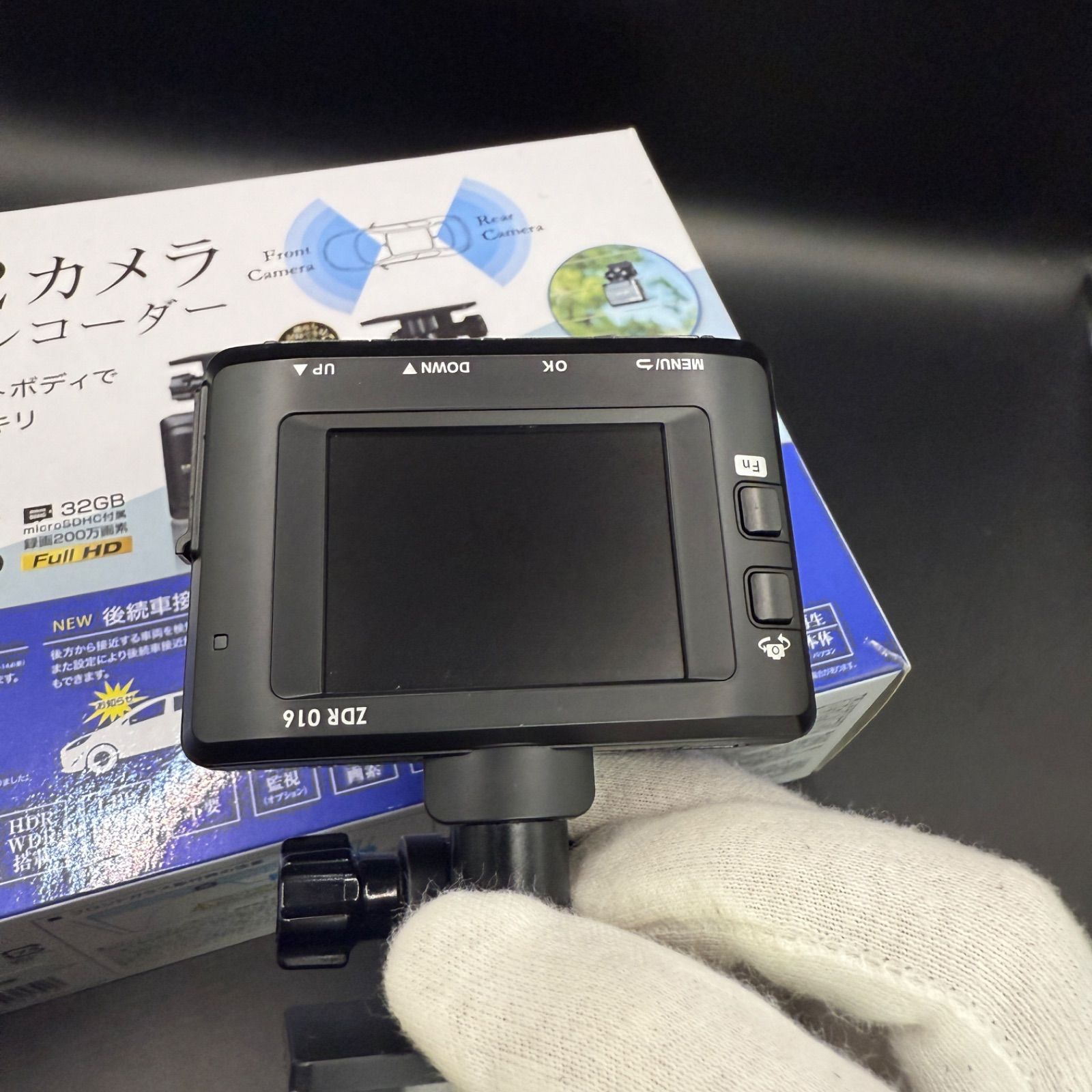 修理後未使用 ZDR-016 ドライブレコーダー ドライブレコーダー
