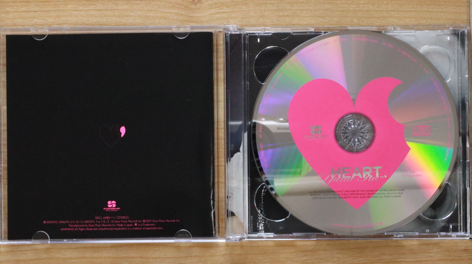国内盤CD☆伊藤由奈/YUNA ITOU□ HEART (初回限定盤)(DVD付