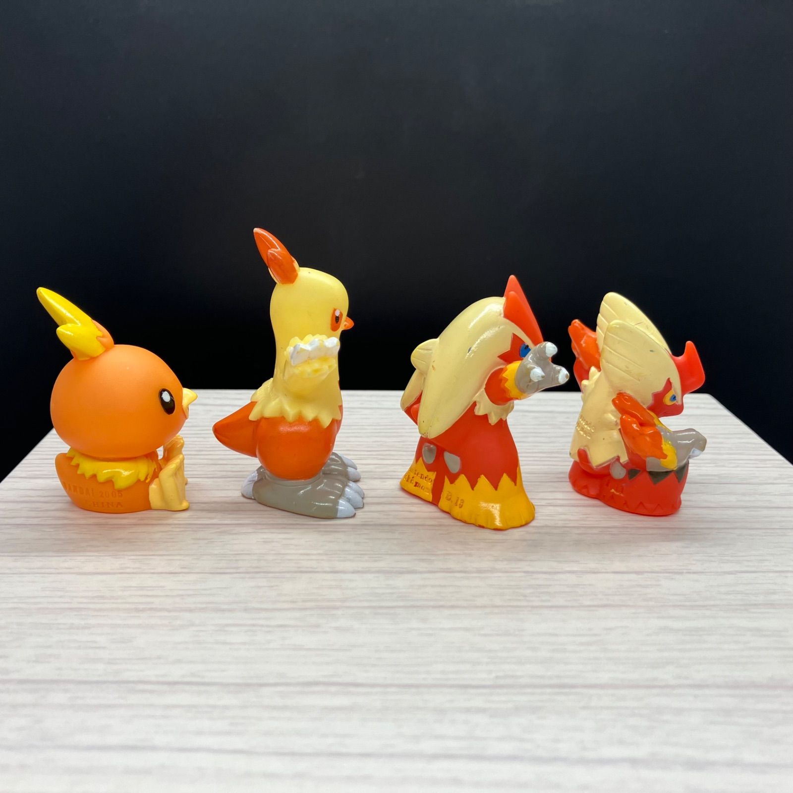 ポケモン 指人形 アチャモ ワカシャモ バシャーモ 色違い
