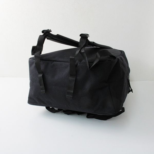 新品 未使用 EASTPAK MM6 MAISON MARGIELA イーストパック エムエム6 マルジェラ ロゴパッチバックパック/ブラック【2400013201681】