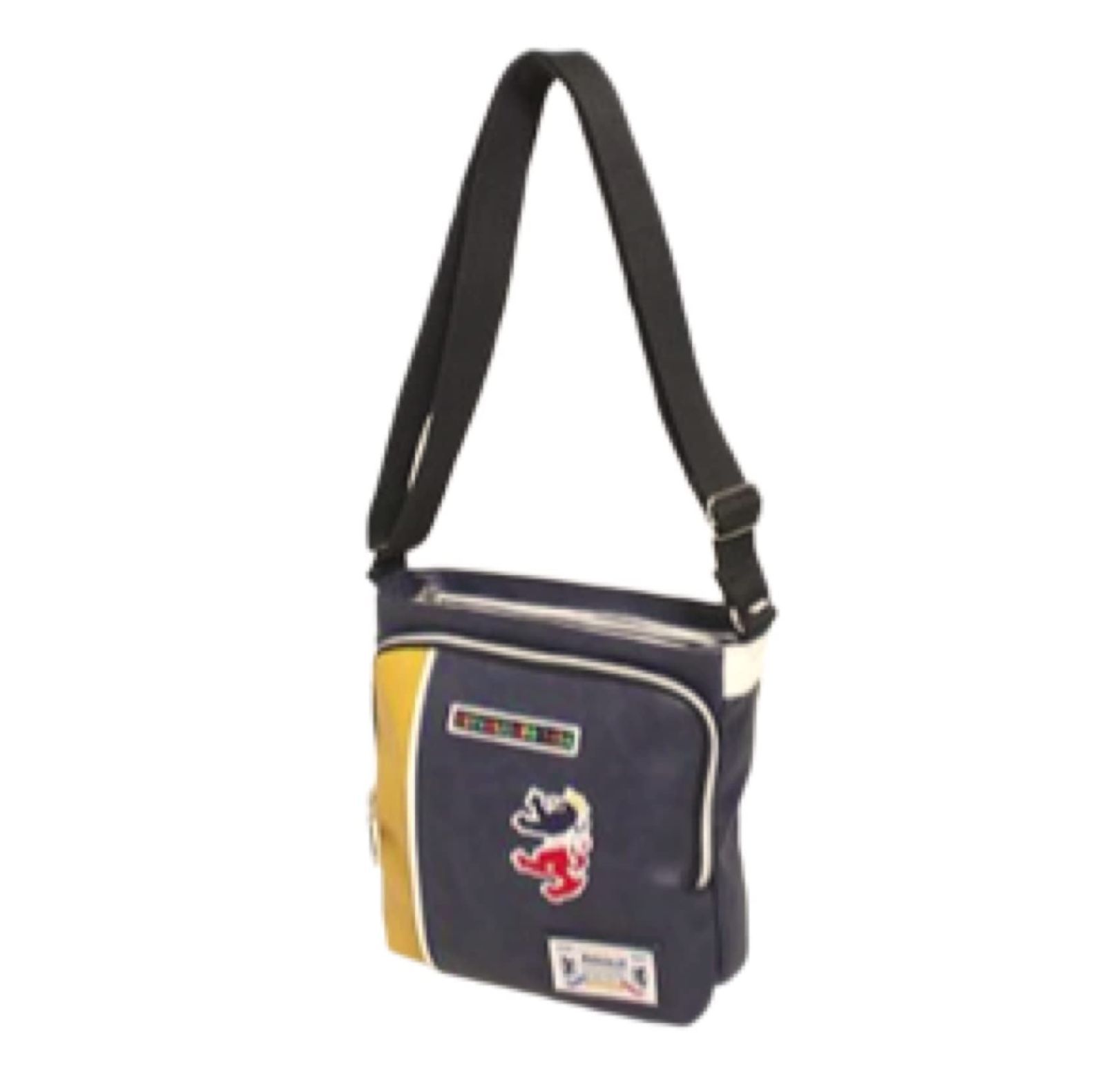 Color ネイビー アドミラル ショルダーバッグ 合皮 斜めがけ 深型 コンパクト 大容量 軽量 ブランド イギリス スポーツ ゴルフ バッグ ADBA-03 深型ショルダーバッグ メンズ ネイビー