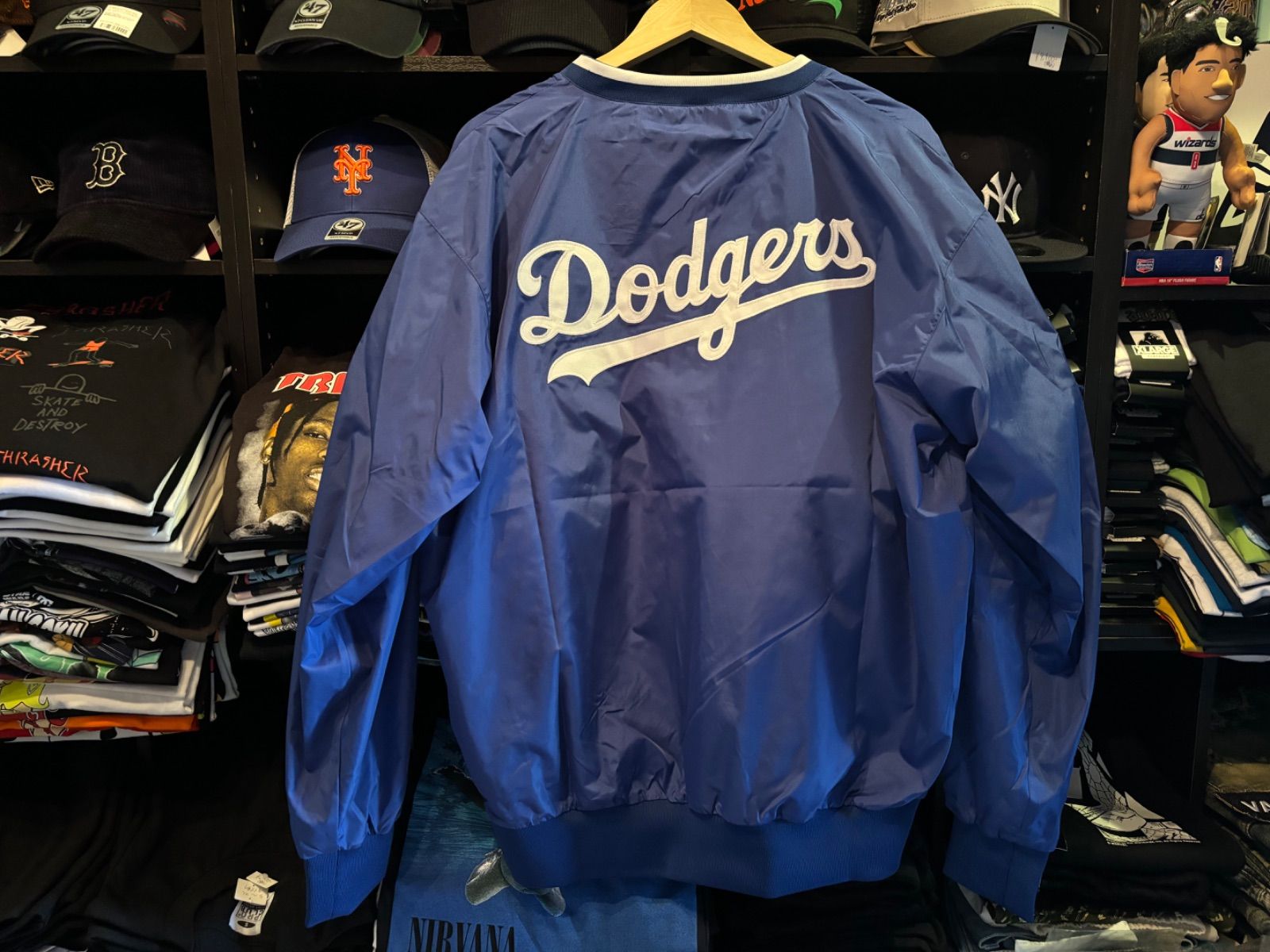 Fanatics ファナティクス LA Dodgers Vネック ジャケットXL