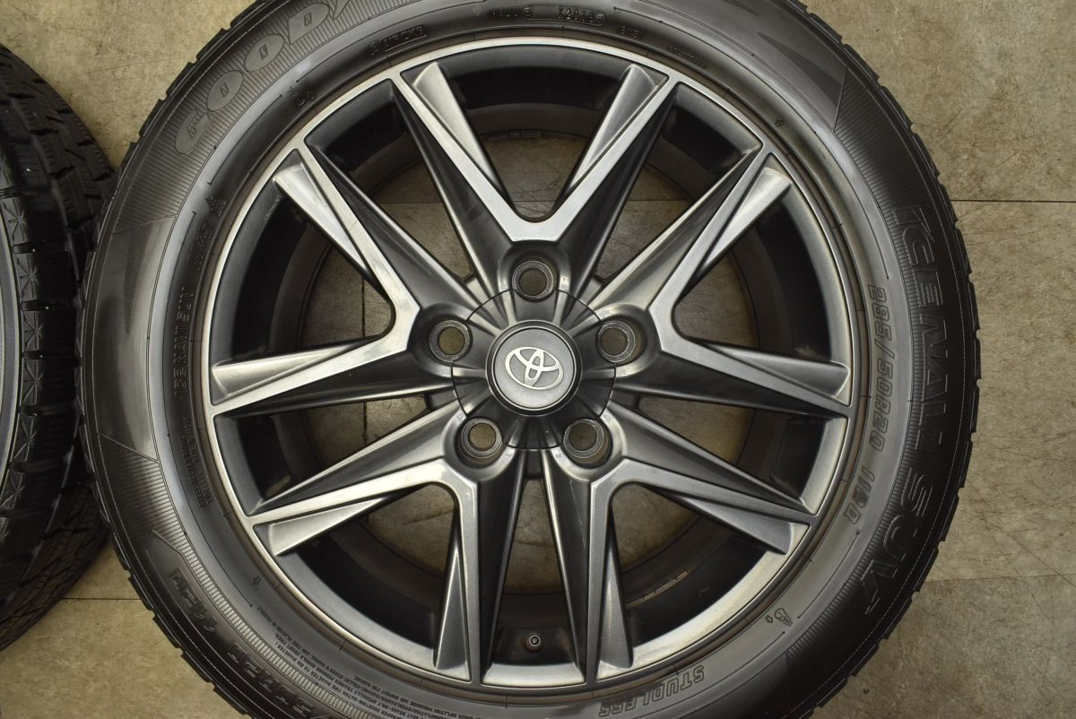 最安値に挑戦！ Yスポーク 20in 8.5J 60 PCD150 グッドイヤー アイスナビ SUV 285 50R20 ランドクルーザー 100 200 タンドラ ランクル