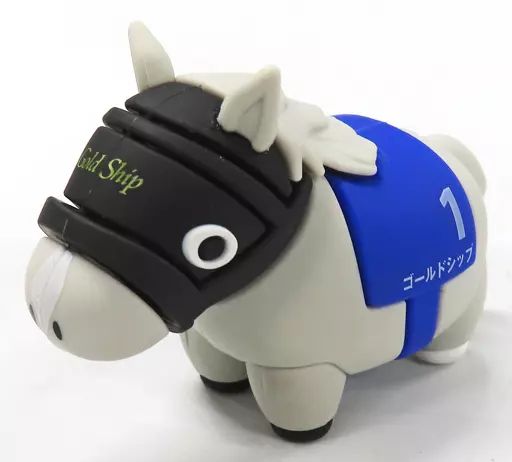 中古】トレーディングフィギュア ゴールドシップ ぷっくりラバー