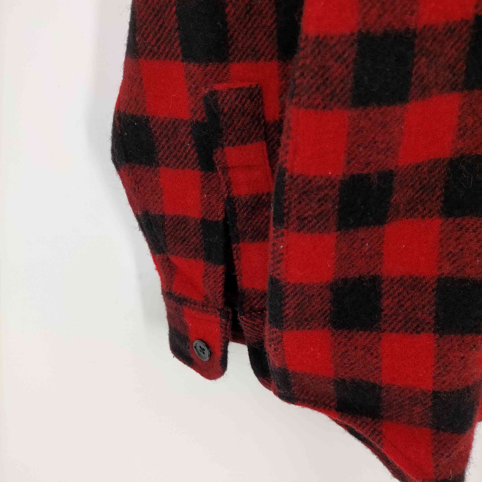ウールリッチ WOOLRICH USA製 三角タグ バッファローチェック