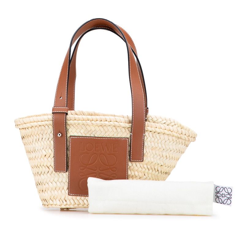 LOEWE かごバッグ ベージュ/ブラウン ロエベ カゴバッグ ベージュ×ブラウン ラフィア×レザー 買取実績