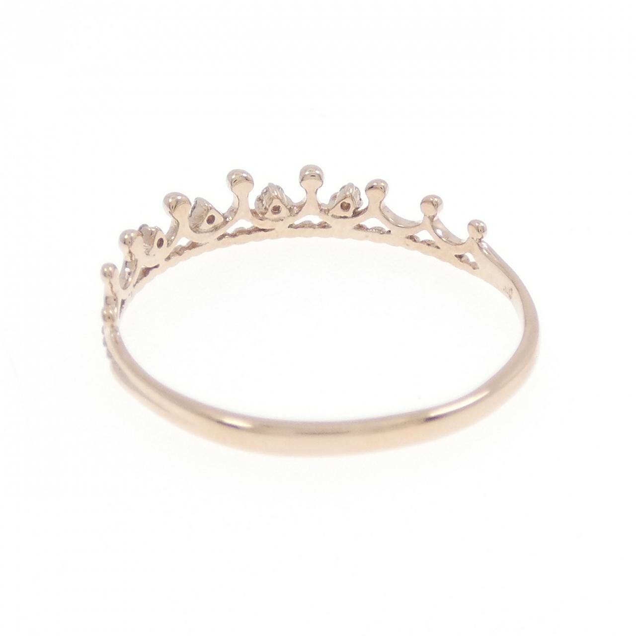 k10PG サマンサティアラ ダイヤモンドリング＃11 K10PG ティアラ