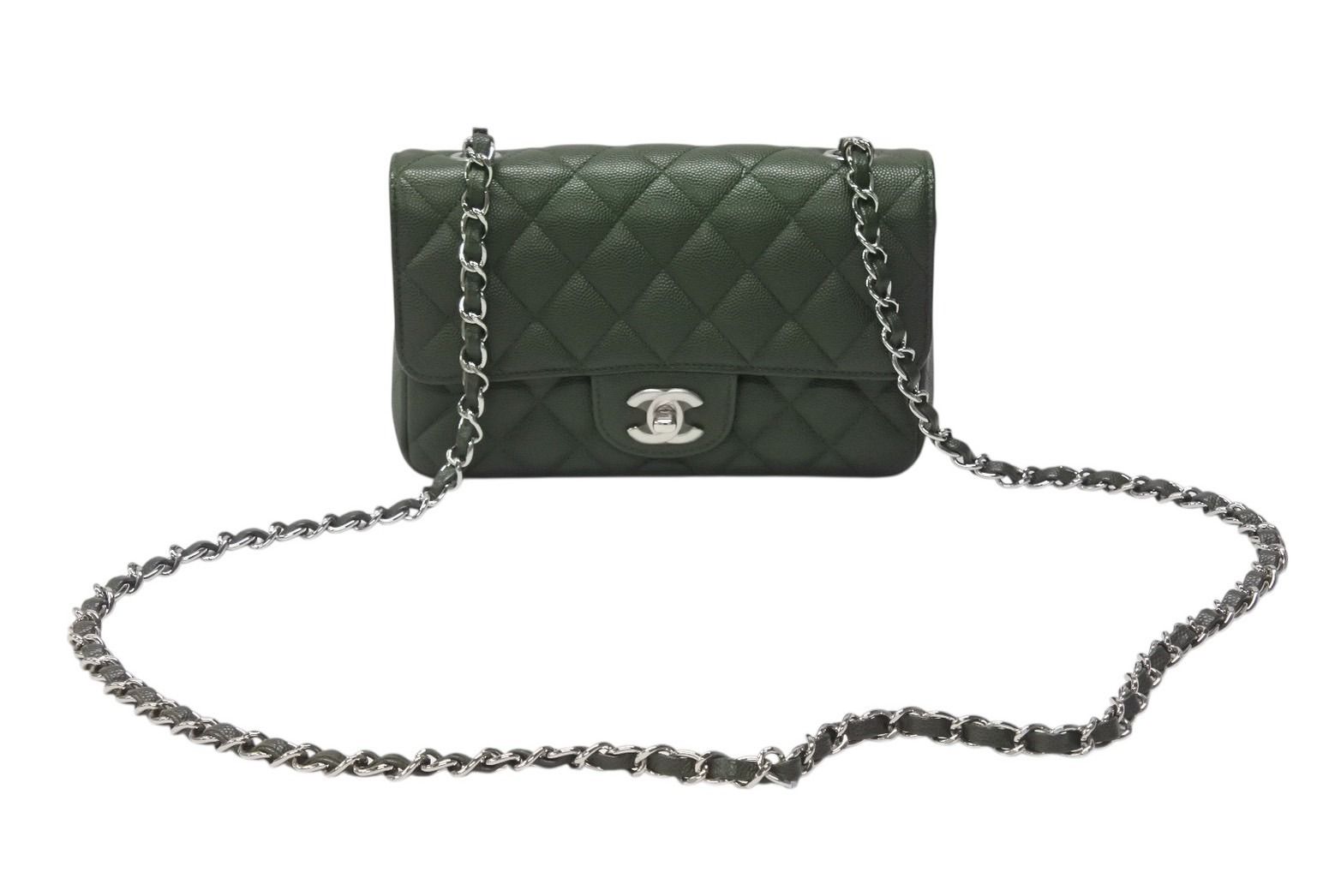 Chanel ショルダーバッグ ブラック/グリーン CHANEL シャネル スポーツライン ショルダーバッグ グリーン
