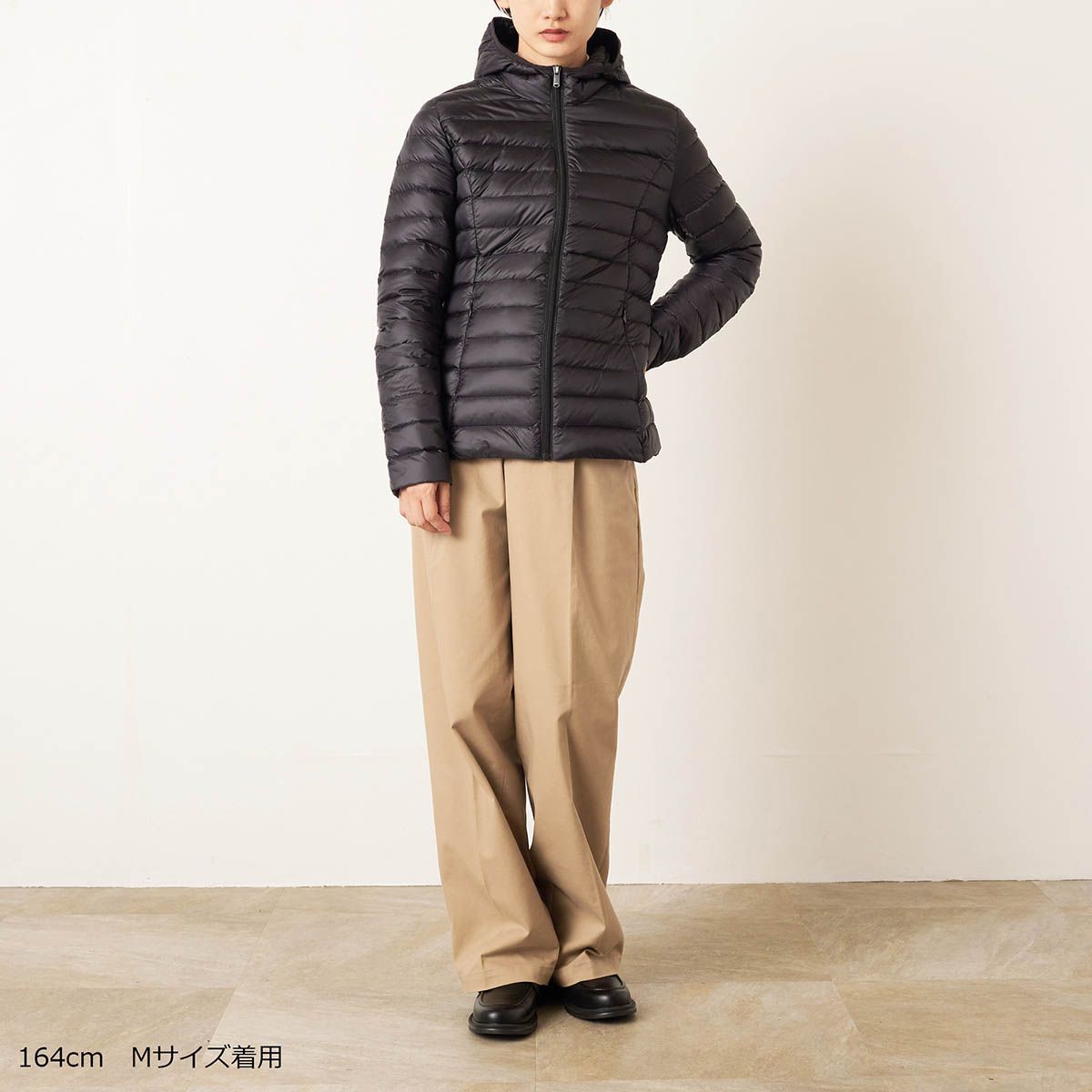 新品 ジョット JOTT ダウンジャケット LIGHTWEIGHT HOODED DOWN JACKET 