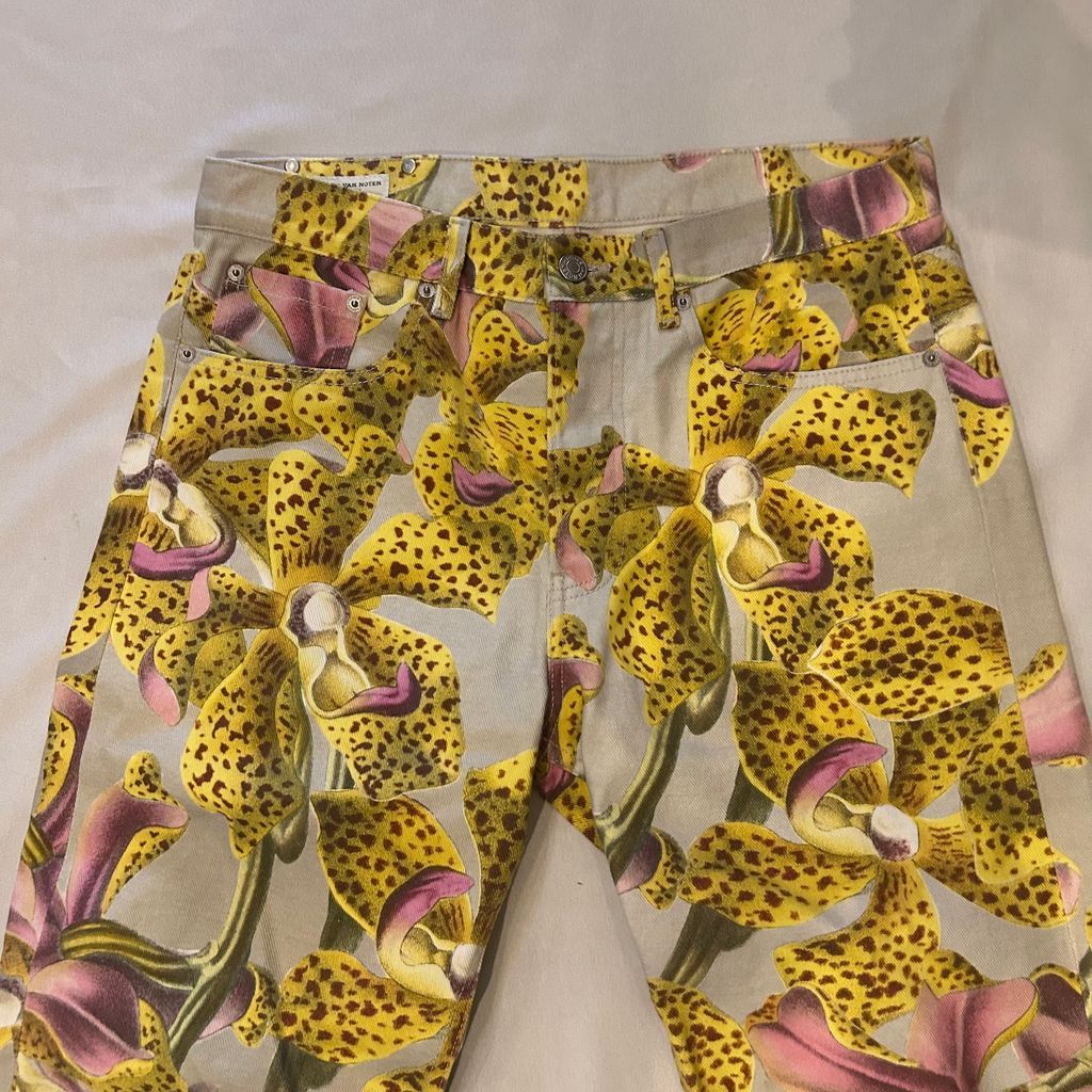 Dries Van Noten ドリスヴァンノッテン 2023A/W floral print