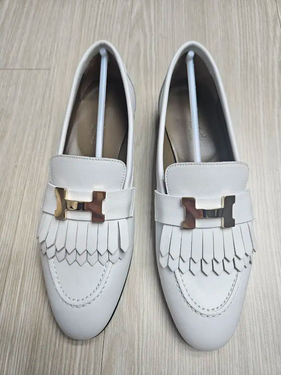 HERMES エルメス ロイヤルローファー 金 36