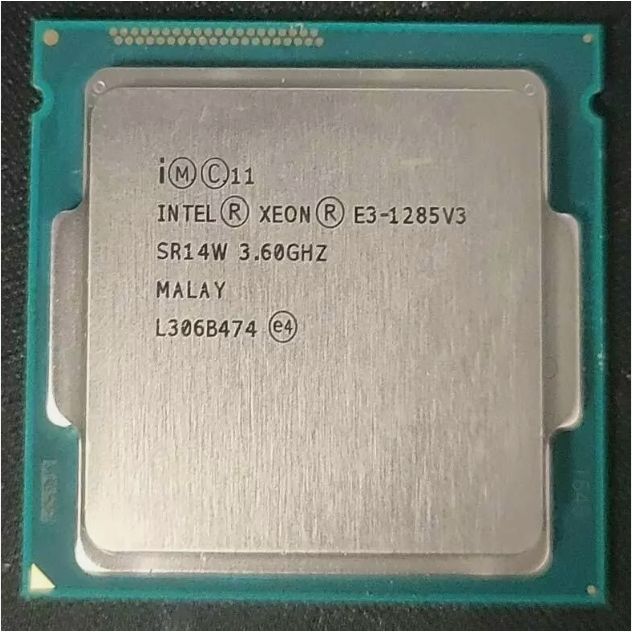 Intel Xeon E3-1285 v4 SR2CX 4C 6MB 95W 3.50GHz LGA-1150 CPU processor Intel Xeon E3-1285 v4 SR2CX 4C 6MB 95W 3.50GHz LGA-1150 CPU processor