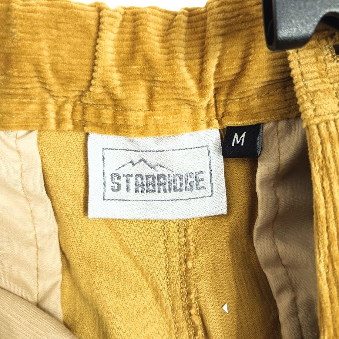 美品 STABRIDGE スタブリッジ CORDUROY BUYER PANTS MUSTARD