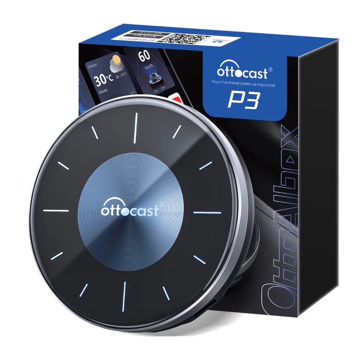 日本バージョン Ottocast P3 オットキャスト OttoAibox