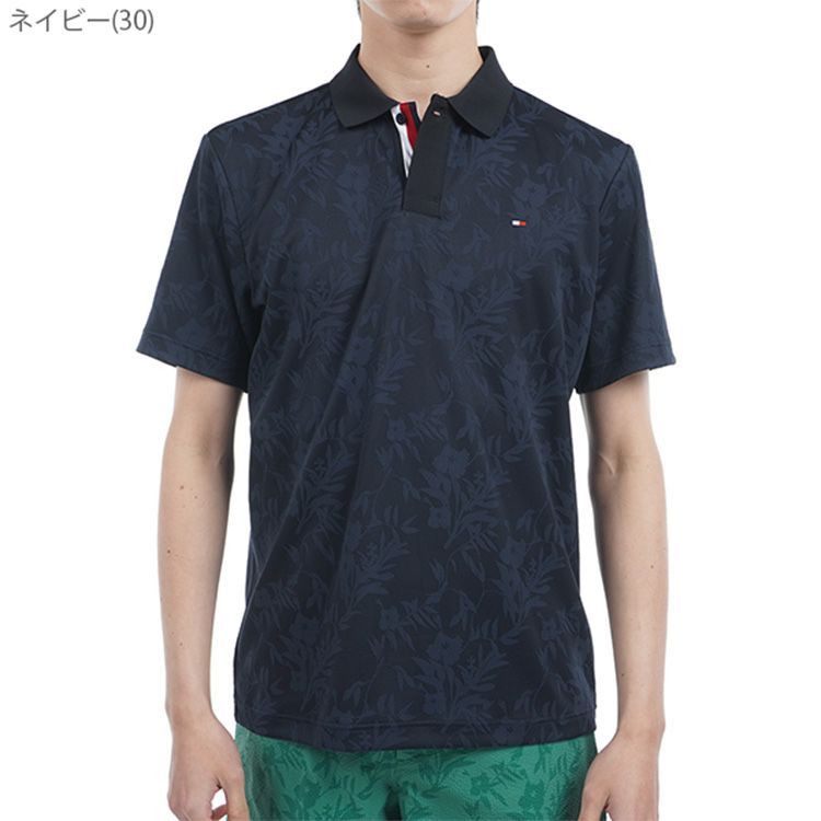 希少　美品　トミーヒルフィガーゴルフ　総柄　ポロシャツ　L カジュアルゴルフドットコムby PALM SPRINGSにTOMMY HILFIGER