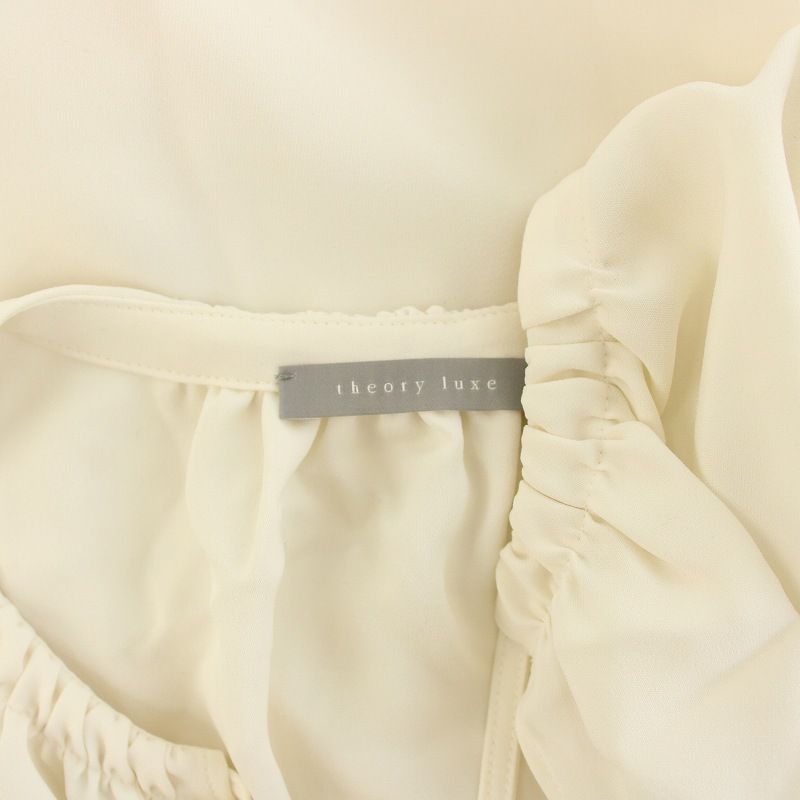セオリーリュクス theory luxe 24SS MARVINE NOLIA キーネックブラウス