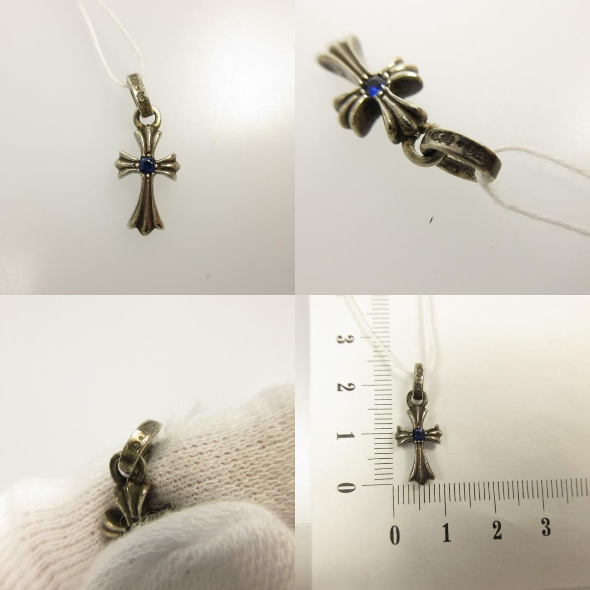 クロムハーツ ベビーファット両面サファイア　正規品　ネックレストップ 楽天市場】【中古】 CHROME HEARTS クロムハーツ ベイビー